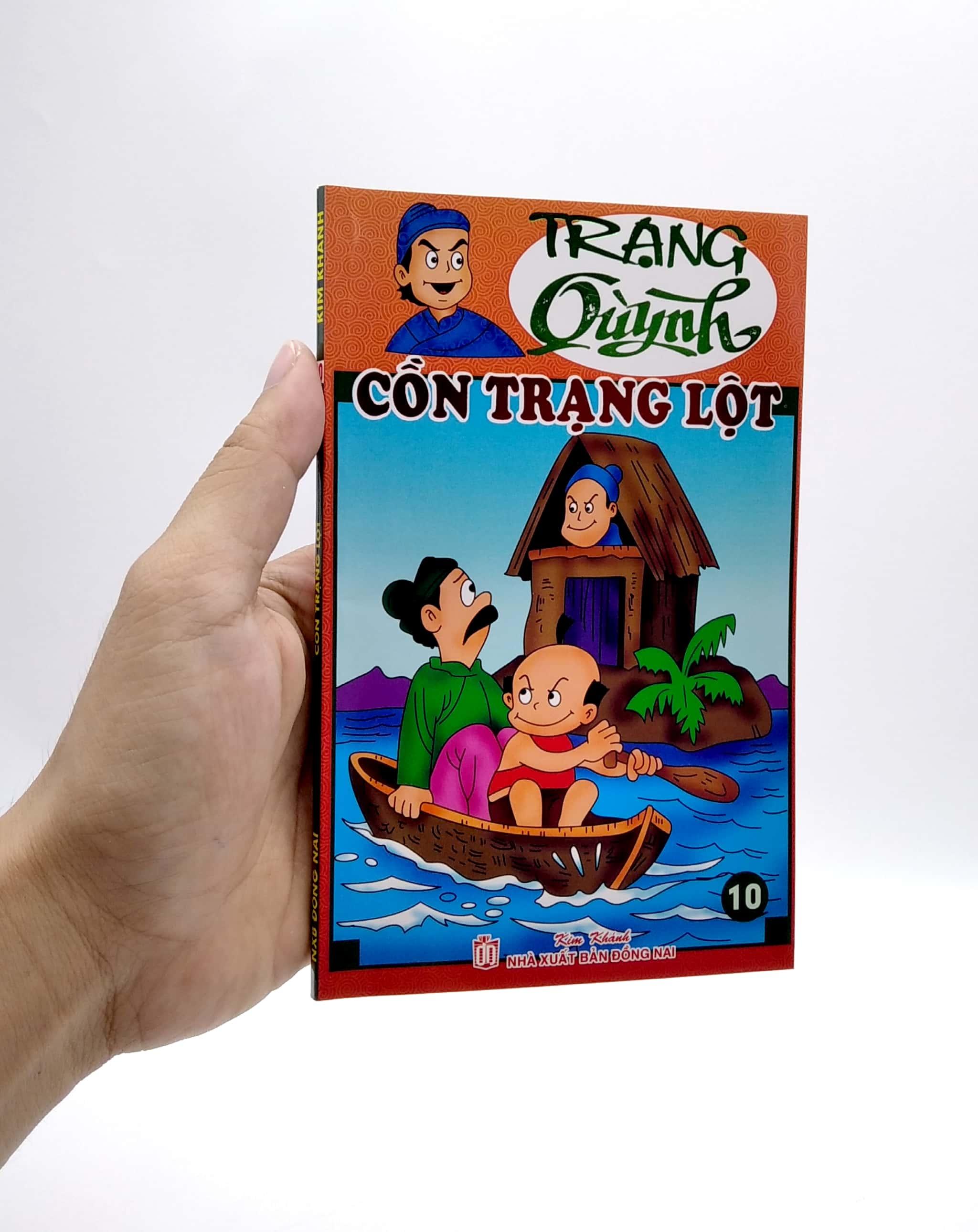 Truyện Tranh Trạng Quỳnh - Tập 10: Cồn Trạng Lột