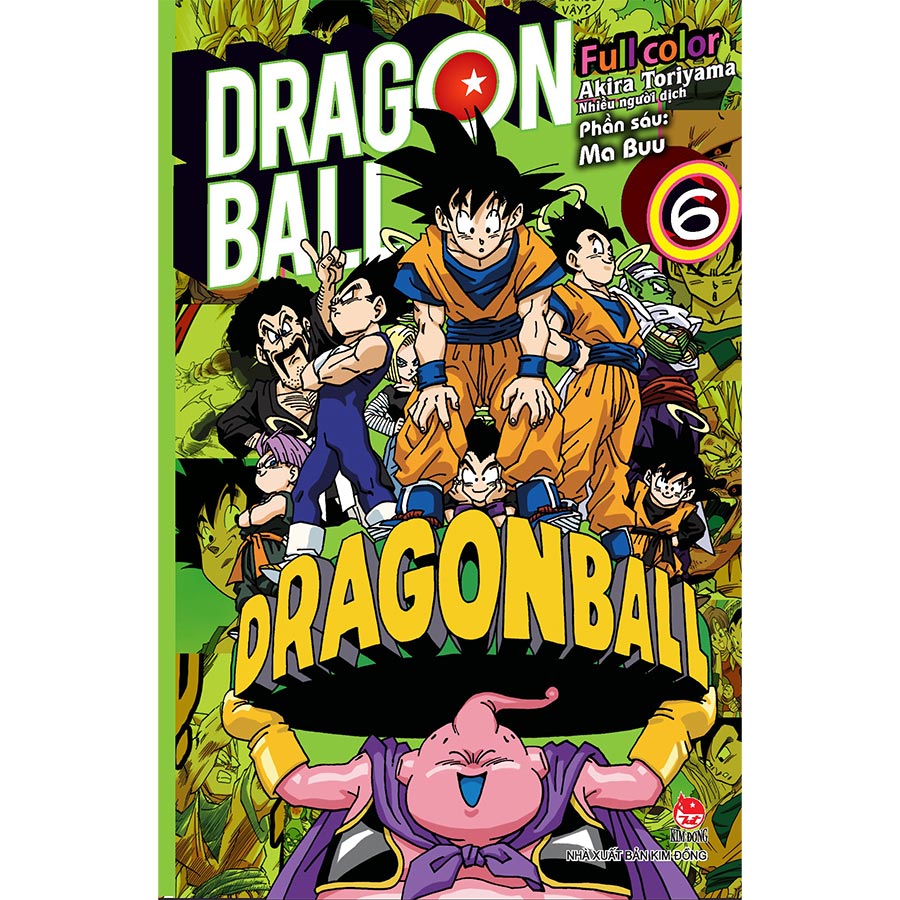 [Nhập 1212A10K giảm 10K đơn 199K] Dragon Ball Full Color - Phần Sáu: Ma Buu Tập 6