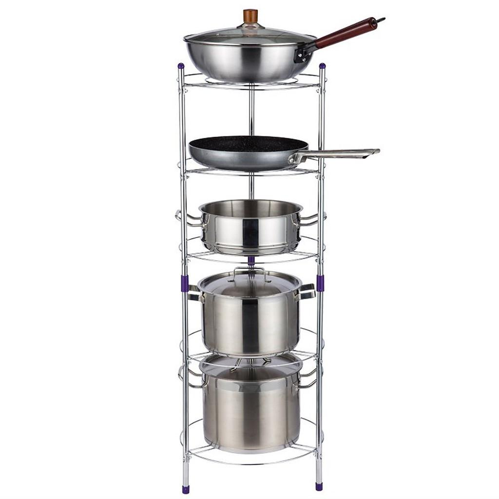 KỆ ĐỂ NỒI CHẢO INOX
