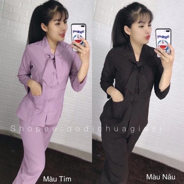 ĐỒ LAM ĐI CHÙA  La Hán Nơ Nữ