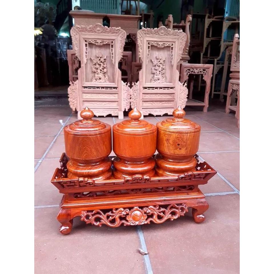 Bộ đài nước gỗ hương
