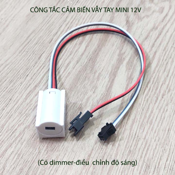 Công tắc cảm biến vẫy tay thông minh 12V-36W, dùng điều kiển đèn led dây có dimmer-điều chỉnh độ sáng