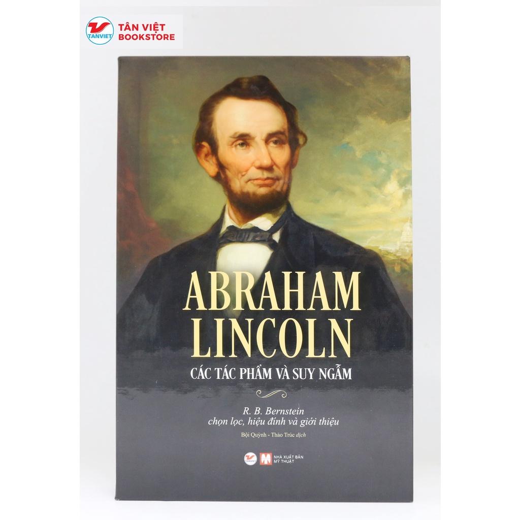 DELUXE BOOKS - ABRAHAM LINCOLN – Các Tác Phẩm Và Suy Ngẫm - Bản Quyền