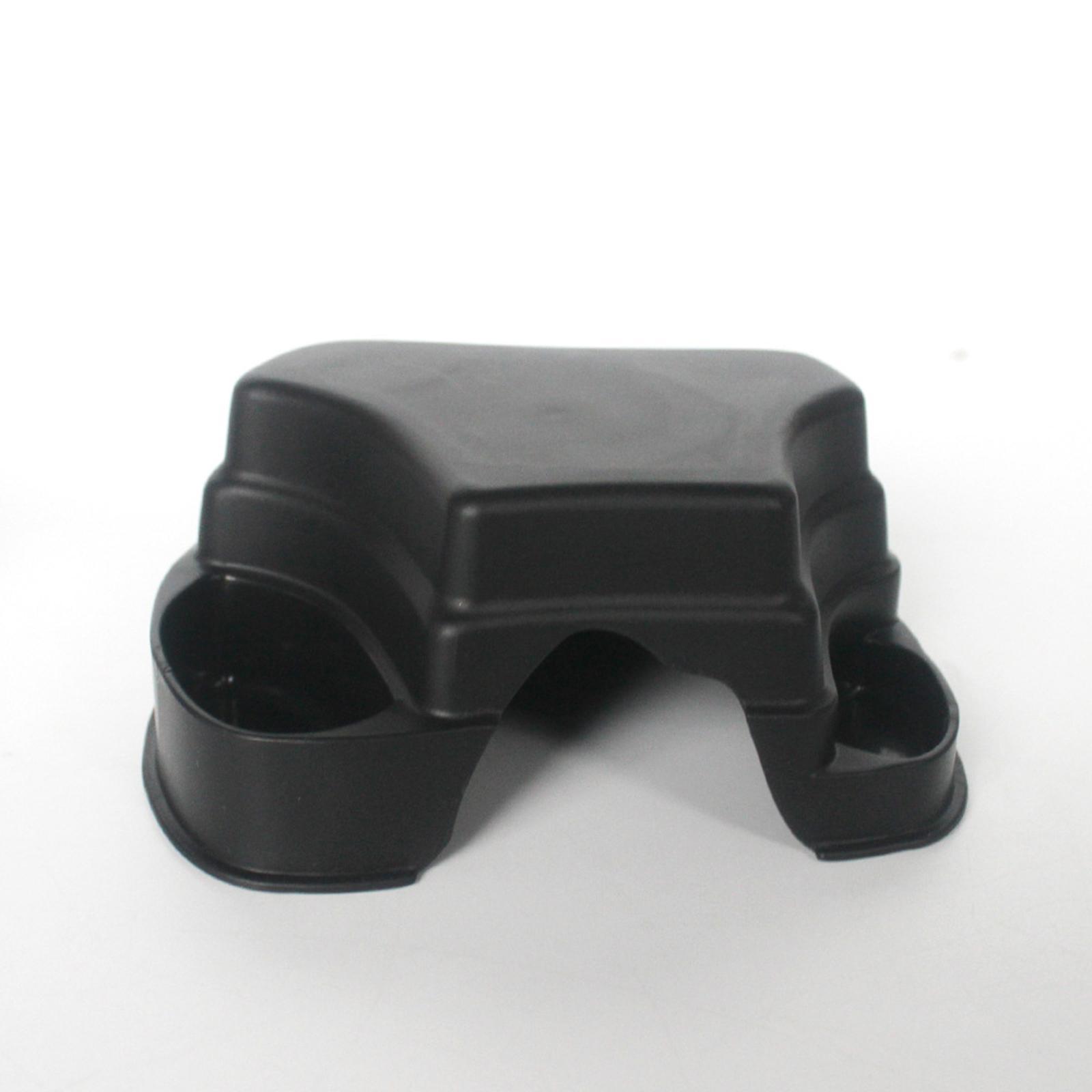 Plastic Reptile Hide Box with 2 Sinks Ornament for Gecko Leopard Small Snake Rodents