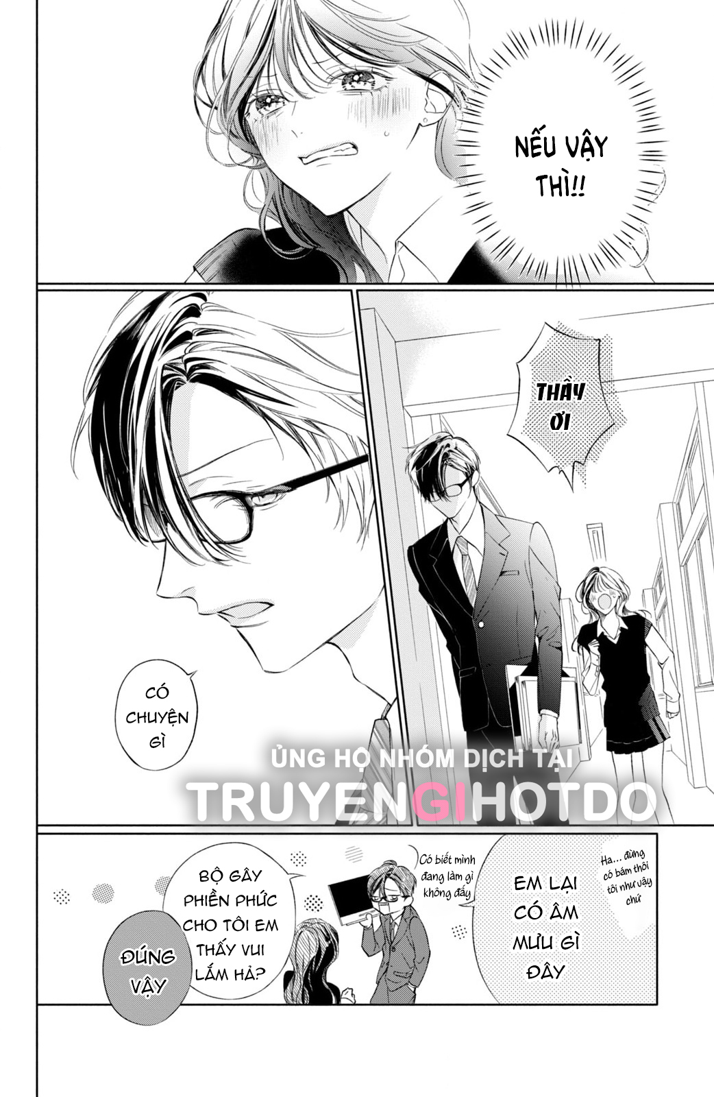 [18+] thầy ơi hãy ngã vào lòng em đi! chapter 2.1 16