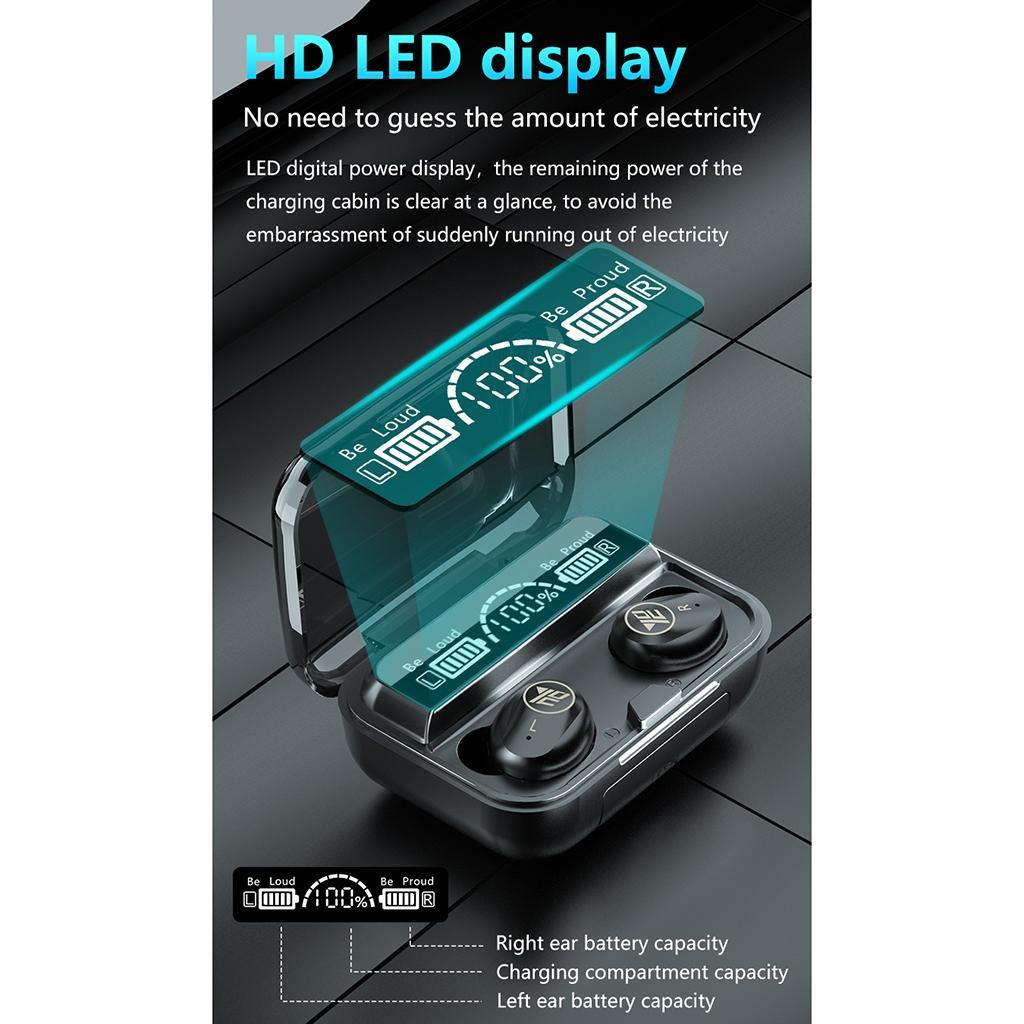 In-Ear Bluetooth Headphones High Sound Quality Waterproof