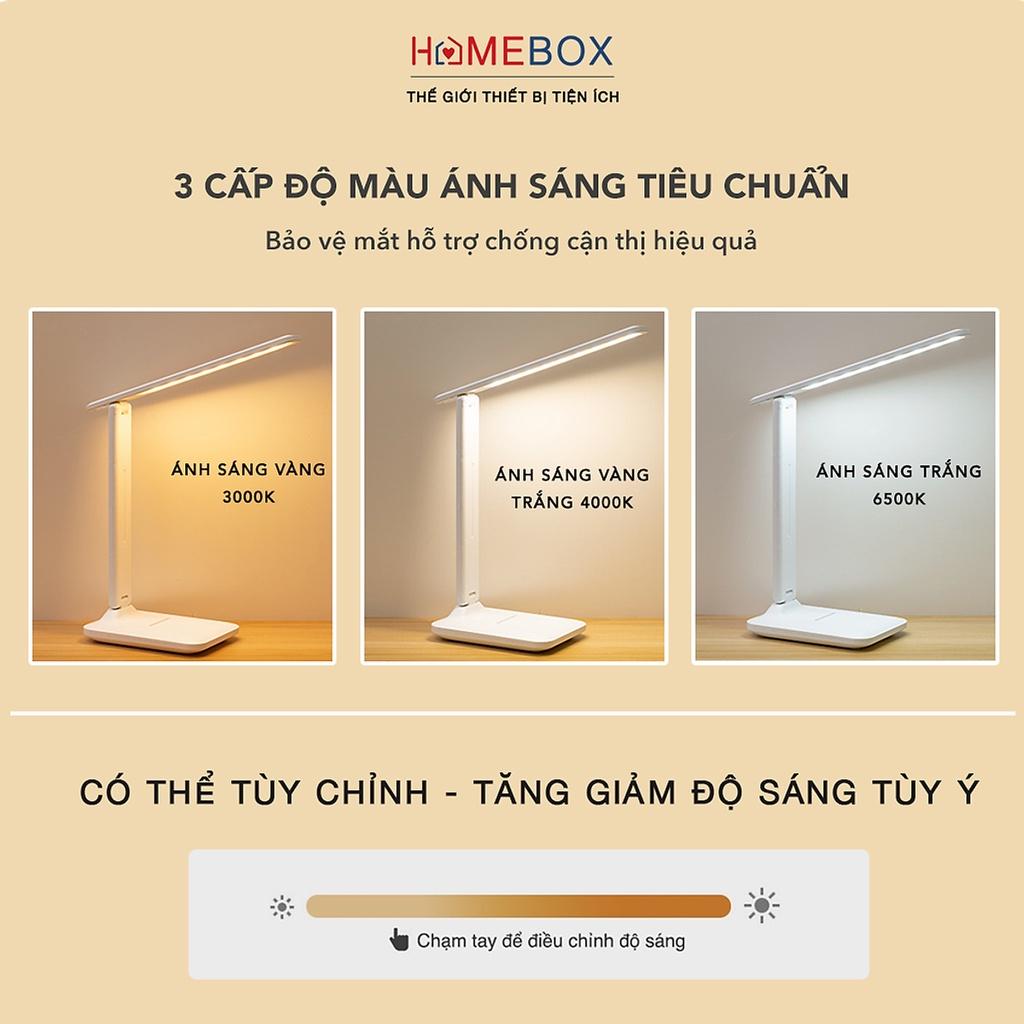 Đèn học, để bàn làm việc tích điện cấu tạo đèn Led chống mỏi mắt khi đọc sách