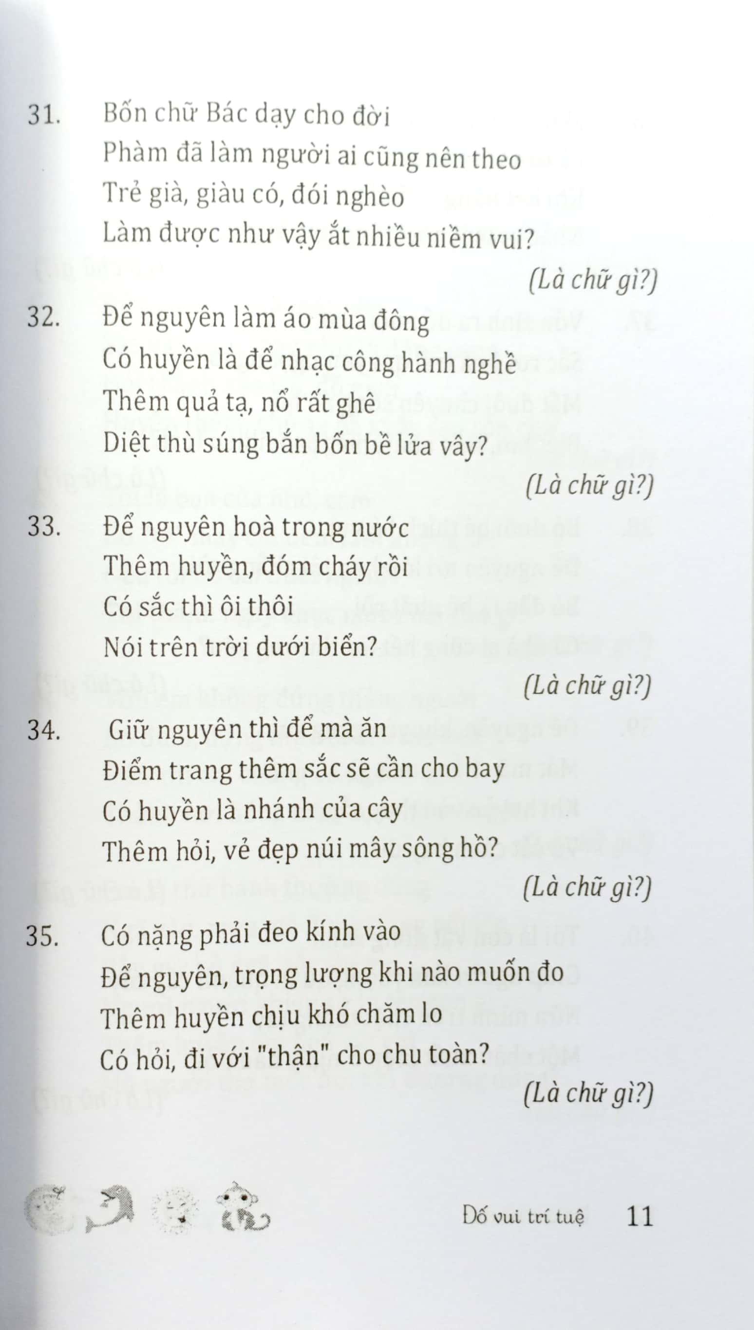 Đố Vui Trí Tuệ
