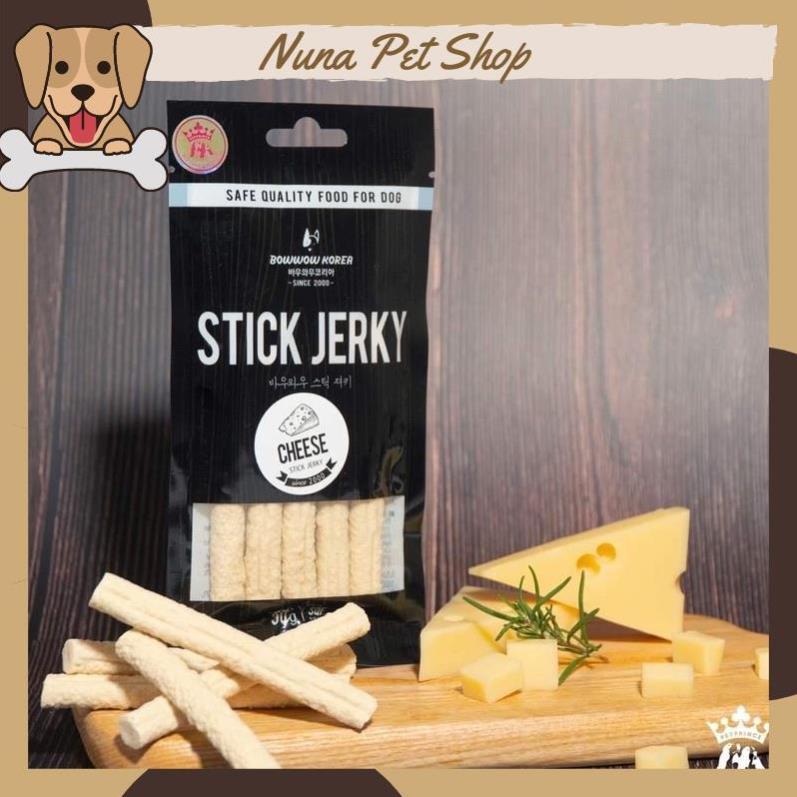 Bánh thưởng dạng que Bowwow Stick Jerky cho chó - Snack cao cấp cho thú cưng