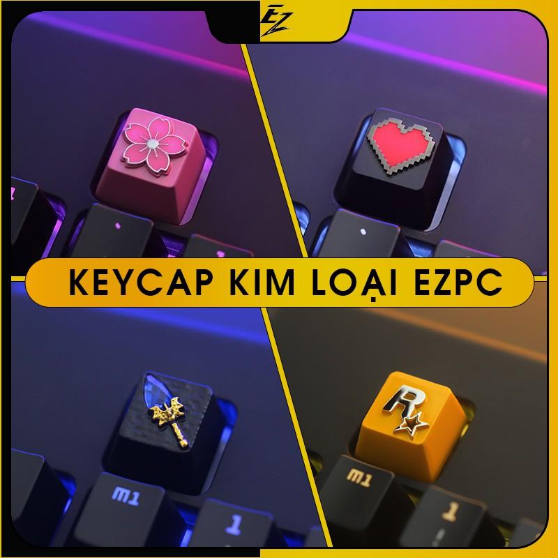 Keycap Lẻ Cho Bàn Phím Cơ Chất Liệu Kim Loại