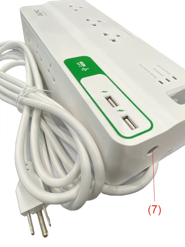 Ổ cắm chống sét APC PM63U-VN - Hàng Chính Hãng