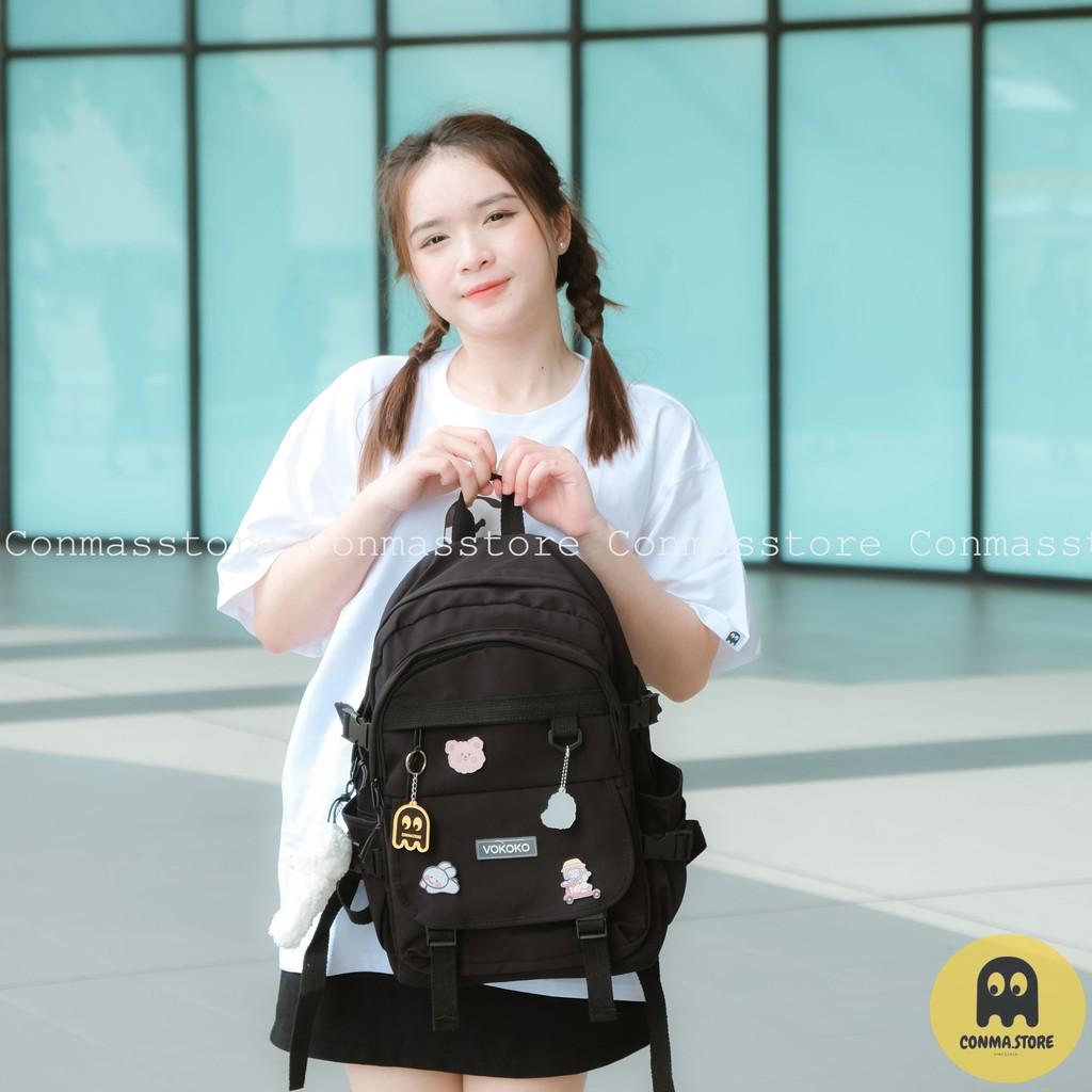 Balo Đen Vokoko v2 siêu nhiều ngăn - Hot hit HÀNG CÓ SẴN
