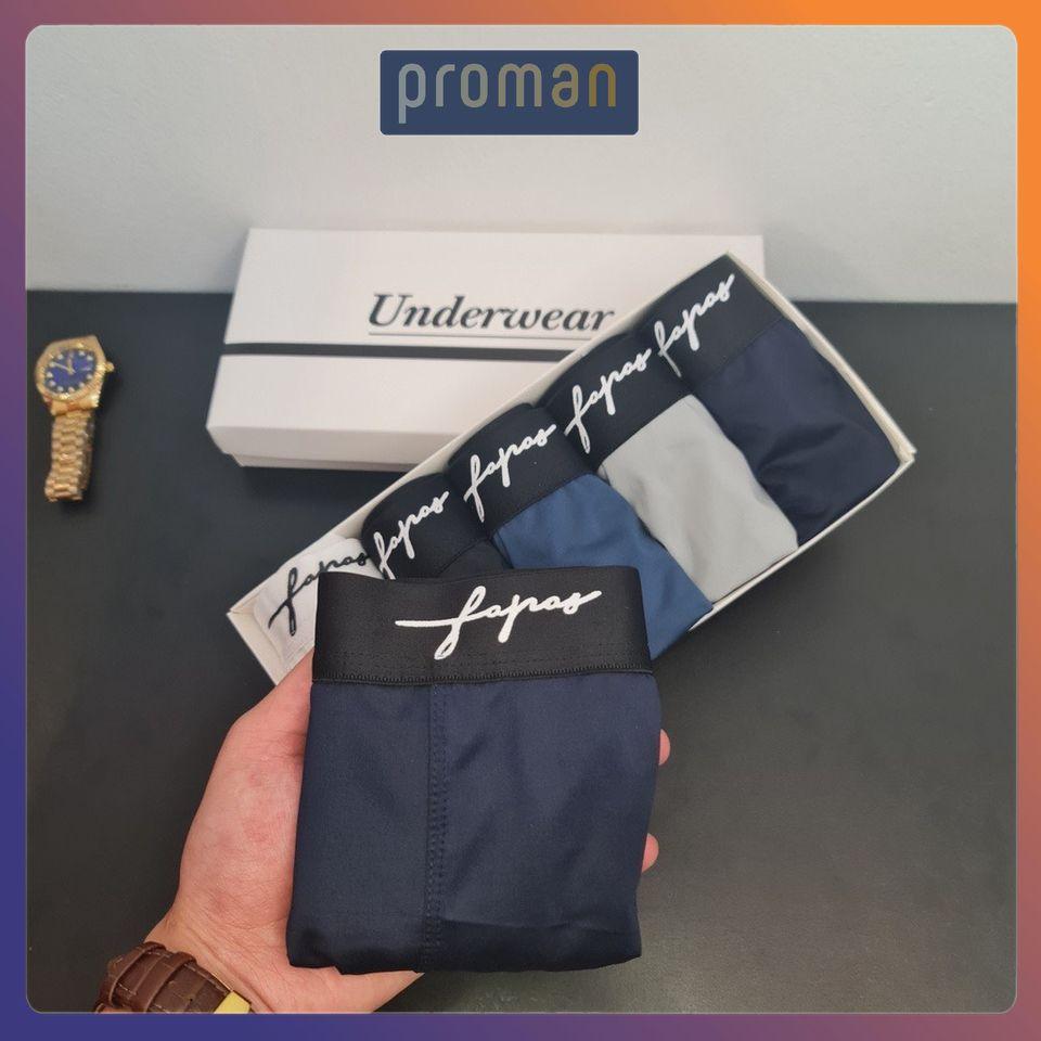 Quần Lót Nam cao cấp Boxer thun lạnh SH - Quần Sịp Nam boxer thun lạnh Cotton Mềm Mịn Co Giãn 4 Chiều SD06 - PROMAN