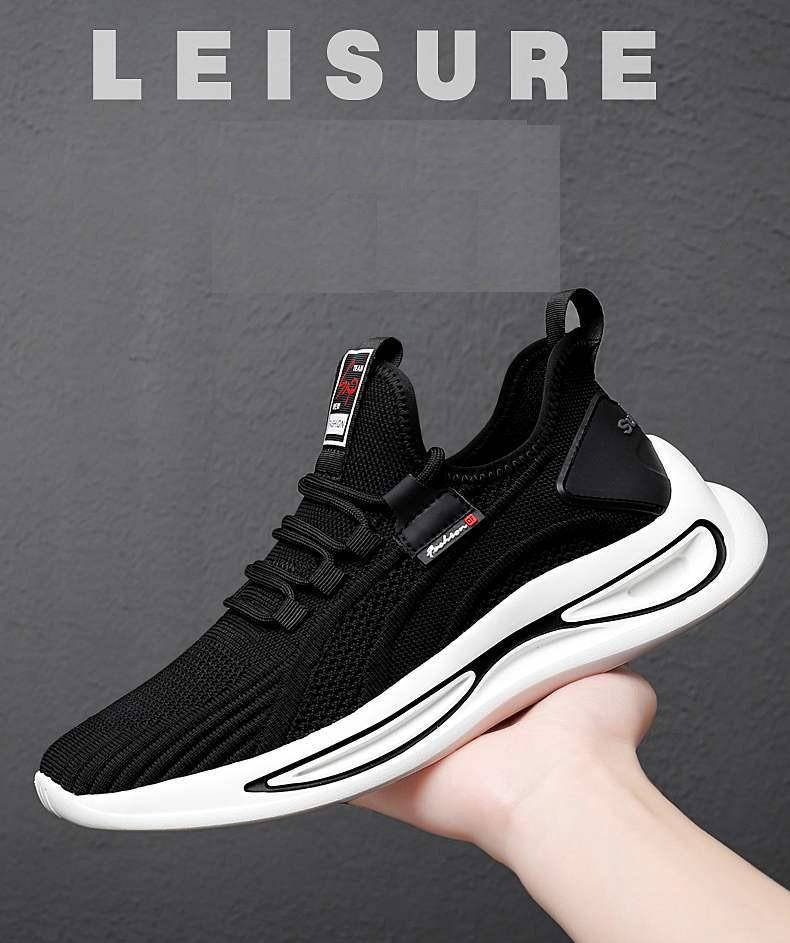 Giày Thể Thao Vải Nam Sneaker Sợi Dệt Cao Cấp Dáng Tăng Chiều Cao G160