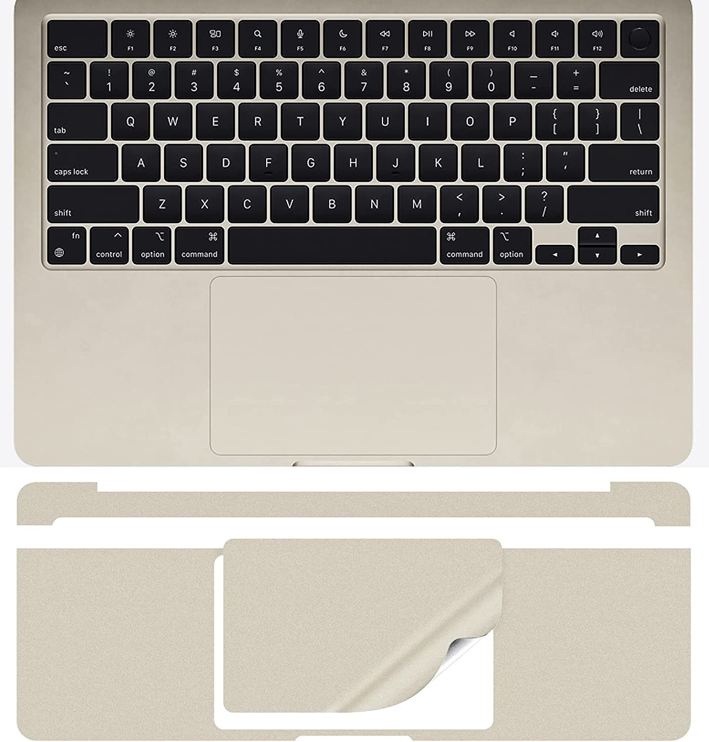 Dán kê tay JRC dành cho Macbook Air M2 13.6&quot; A2681 - Hàng chính hãng