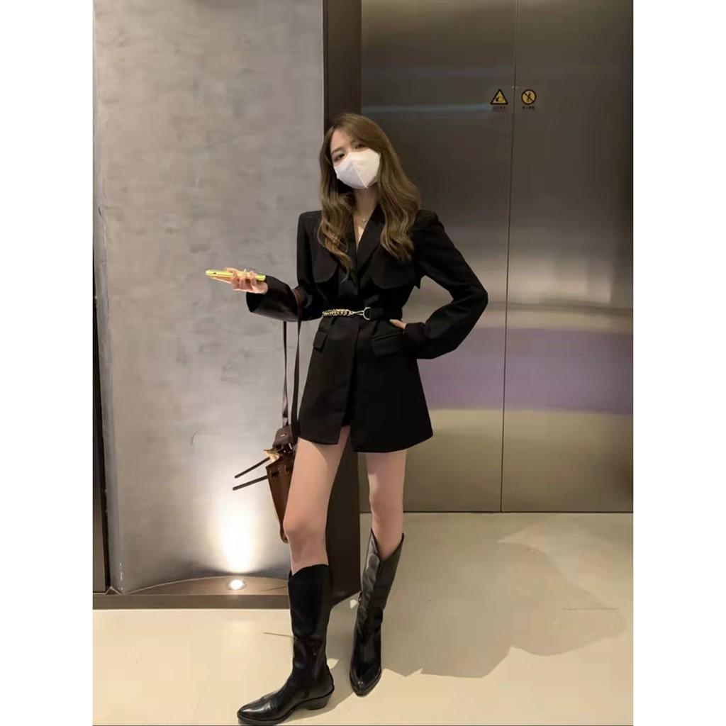 Áo Blazer tay dài màu trơn cho nữ- Áo Blazer Vest Nữ 2 Lớp Khoác Ngoài Dài Tay Nhiều Màu Kiểu Dáng Trẻ Trung