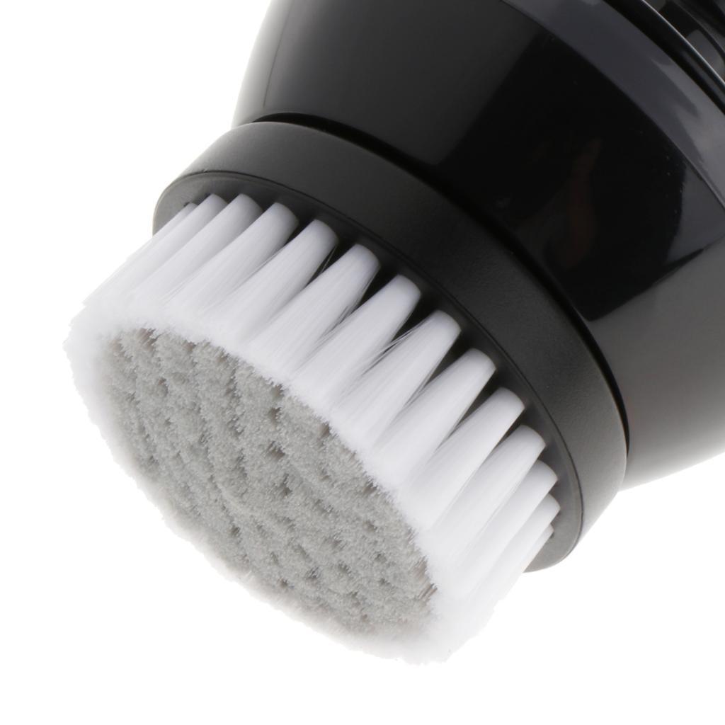 ABS Shaver Accessories Grooming Nose Hair Removal Face Cleaning Brush Black
