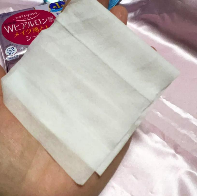 Khăn Giấy Tẩy Trang Dưỡng Ẩm  Kosé Softymo Axit Hyaluronic Cleansing Sheet H (Gói Refill 52 miếng)