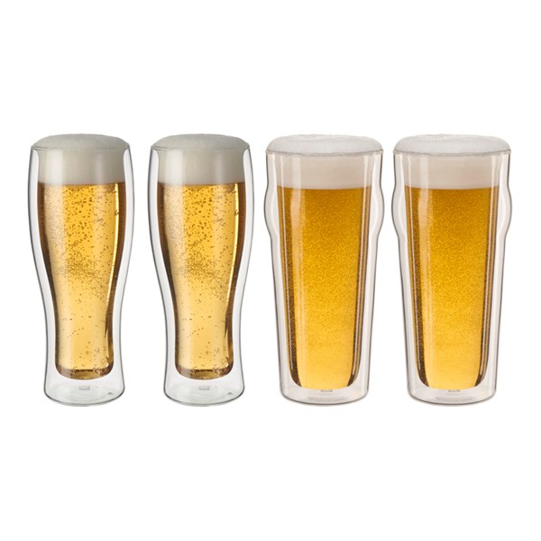 Bộ 4 cốc uống bia 2 lớp Zwilling Sorrento 39500-344 Hàng chính hãng