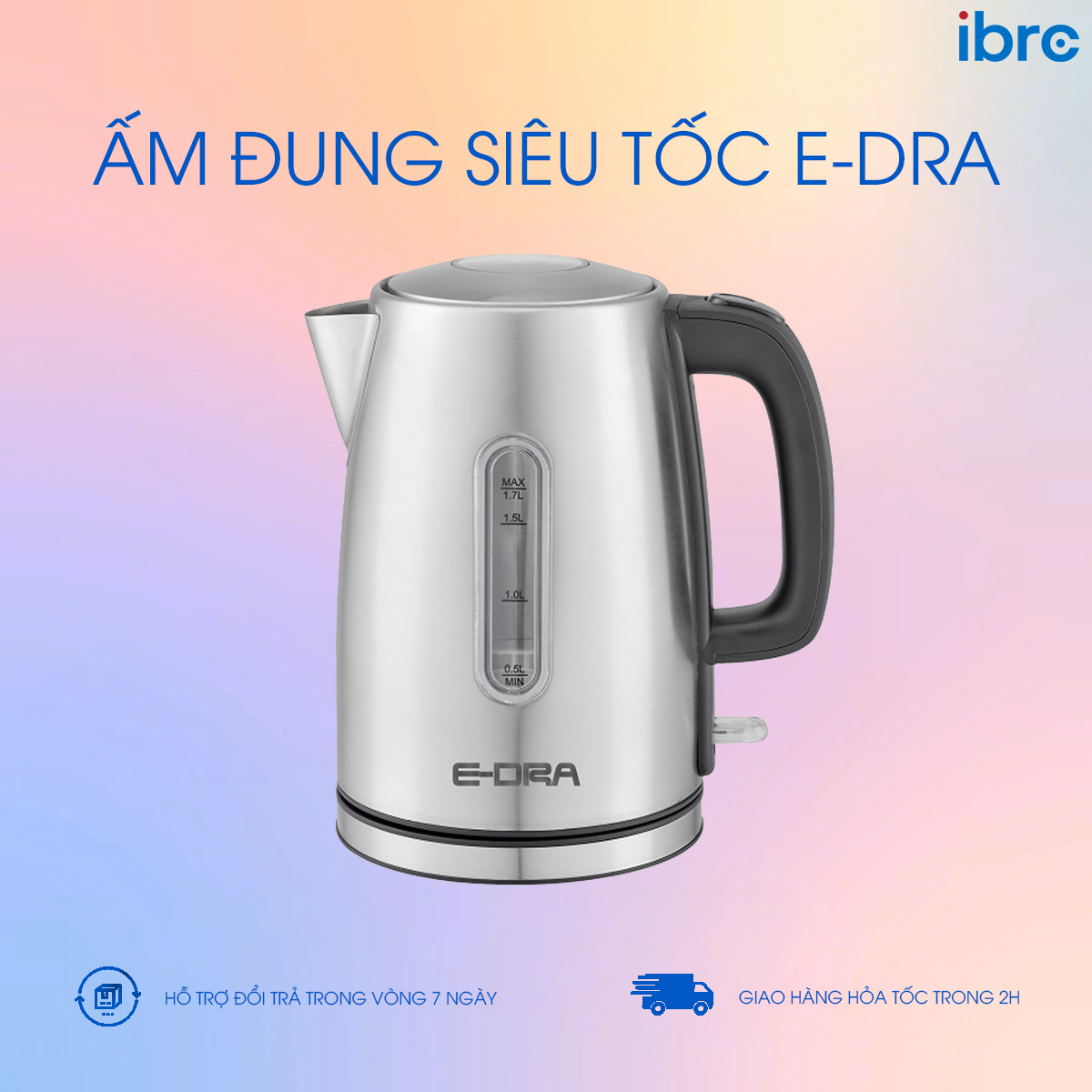 Ấm nước siêu tốc EK1703M