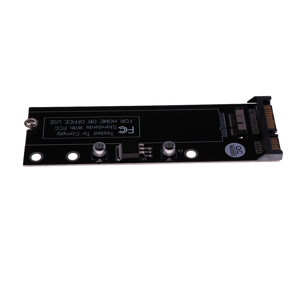 2Pieces 6+12pin SSD to 22Pin SATA Converter Adapter Card for 2010 2011 MacBook Air