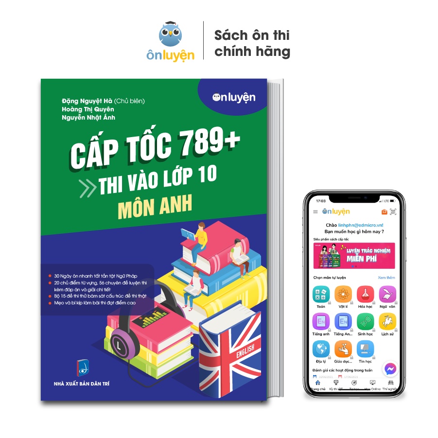 Combo 6 cuốn sách lớp 9, ôn thi vào 10 dành cho 2k8