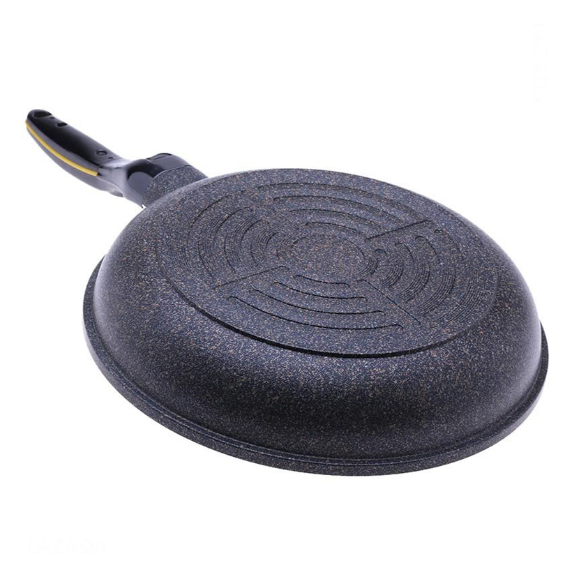 Chảo Hàn Quốc Cook Way Đáy Từ Vân Đá Chống Dính Đáy 5 Lớp Kháng Khuẩn Nấu Trên Mọi Loại Bếp