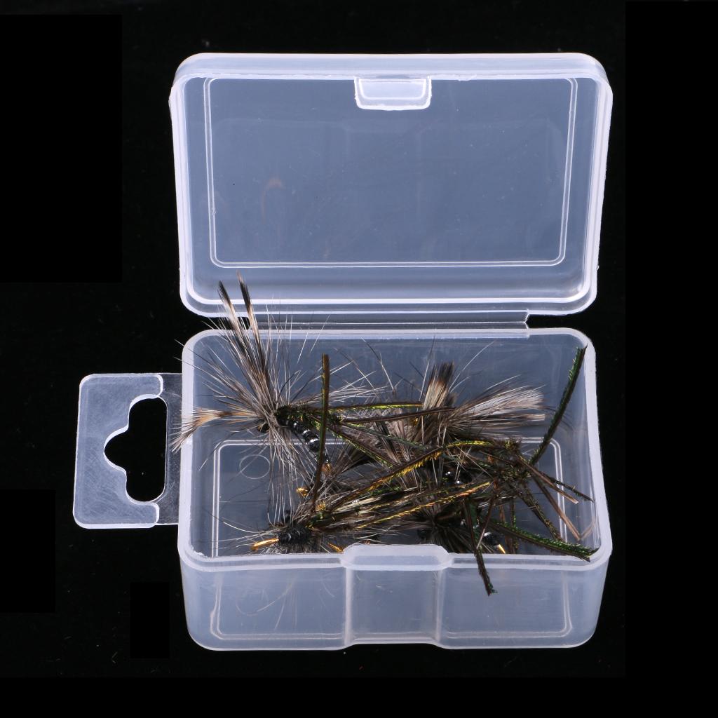 6 Pieces Fly Fishing Flies   Hook Lures Dry Flies Mosquito Lure