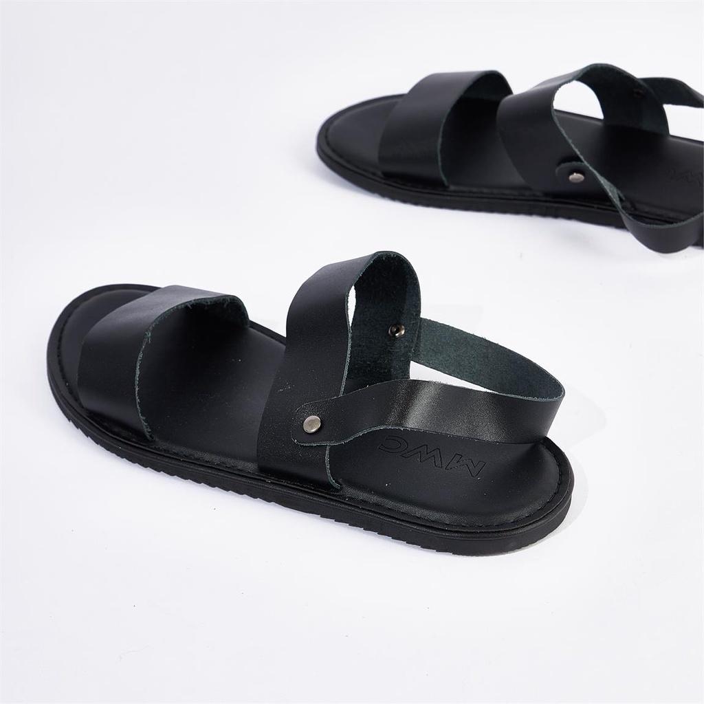 Giày Sandal Nam MWC 7069 - Giày Sandal Nam Quai Ngang Kiểu Dáng Basic Đi Học, Đi Làm, Đi Chơi