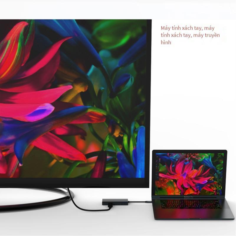 Khuyến mại đa chức năng đế cắm type-c bộ chuyển đổi nguồn điện type-c sang HDMI PD đầu đọc thẻ usb3.0HUB
