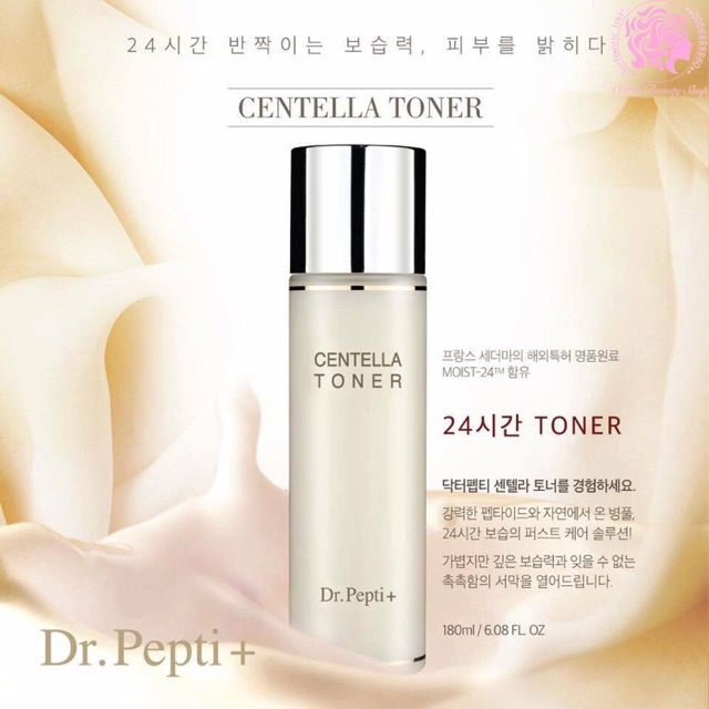 Nước Hoa Hồng Dr.Pepti+ Centella Toner 180ml