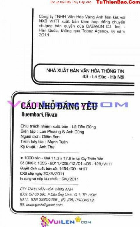 cáo nhỏ đáng yêu chapter 5 2