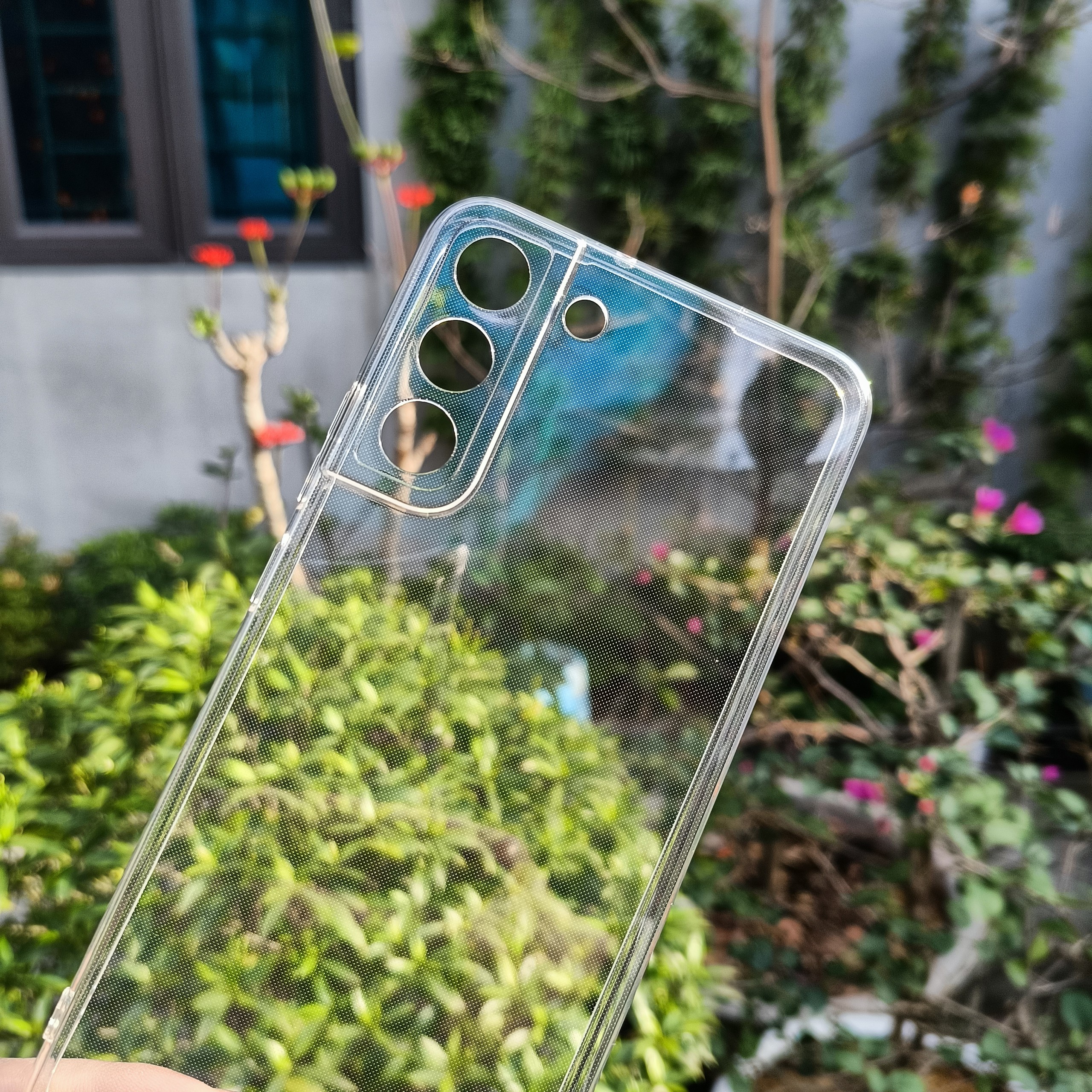Ốp Lưng Silicon Gor Cho Samsung Galaxy S22/ S22 Plus/ S22 Ultra Trong Suốt Có Gờ Bảo Vệ Camera, hãng GOR - Hàng nhập khẩu