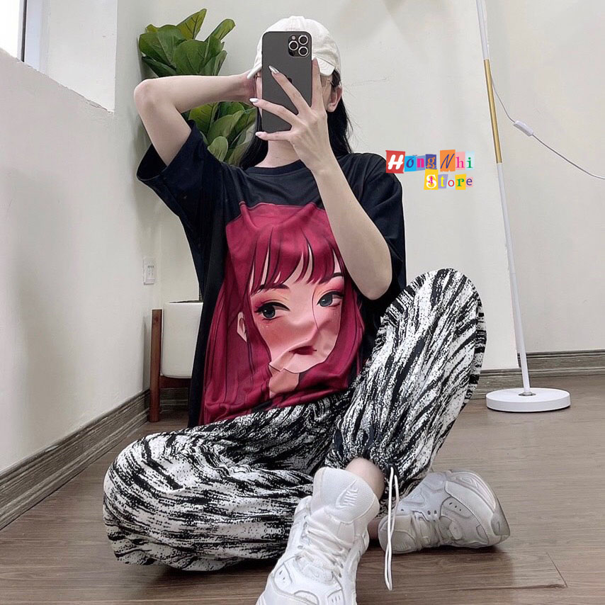 Quần Jogger 3D Ulzzang Unisex Jogger Loang Màu Dây Rút Lai Ống Rộng V2 - MM