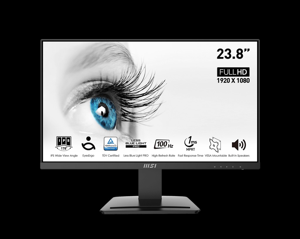 Màn hình MSI PRO MP243X 23.8 inch FHD/IPS/100Hz/4ms/HDMI - Hàng Chính Hãng