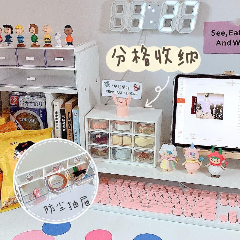 Hộp Đựng Trang Sức Để Bàn 9 Ngăn Tiện Dụng