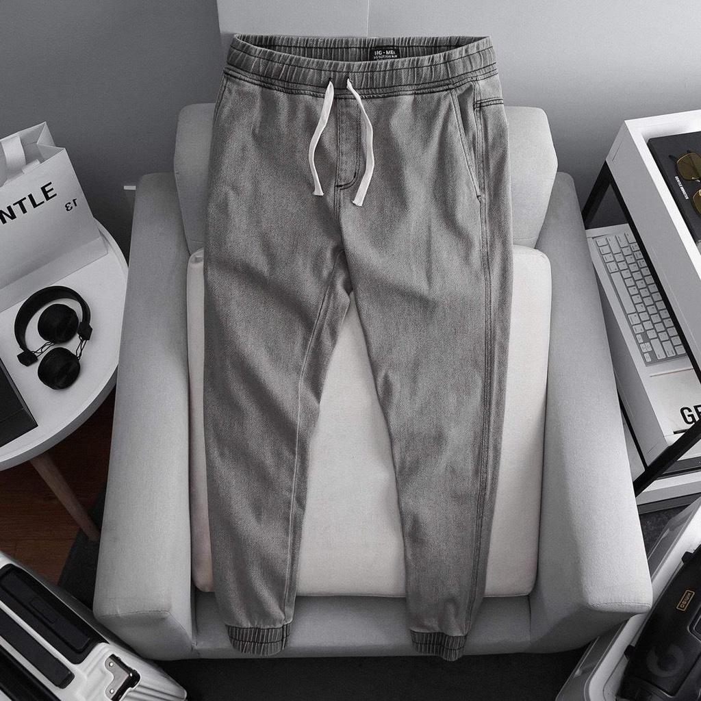 Quần jean jogger bigsize nam siêu co giãn tới 140kg