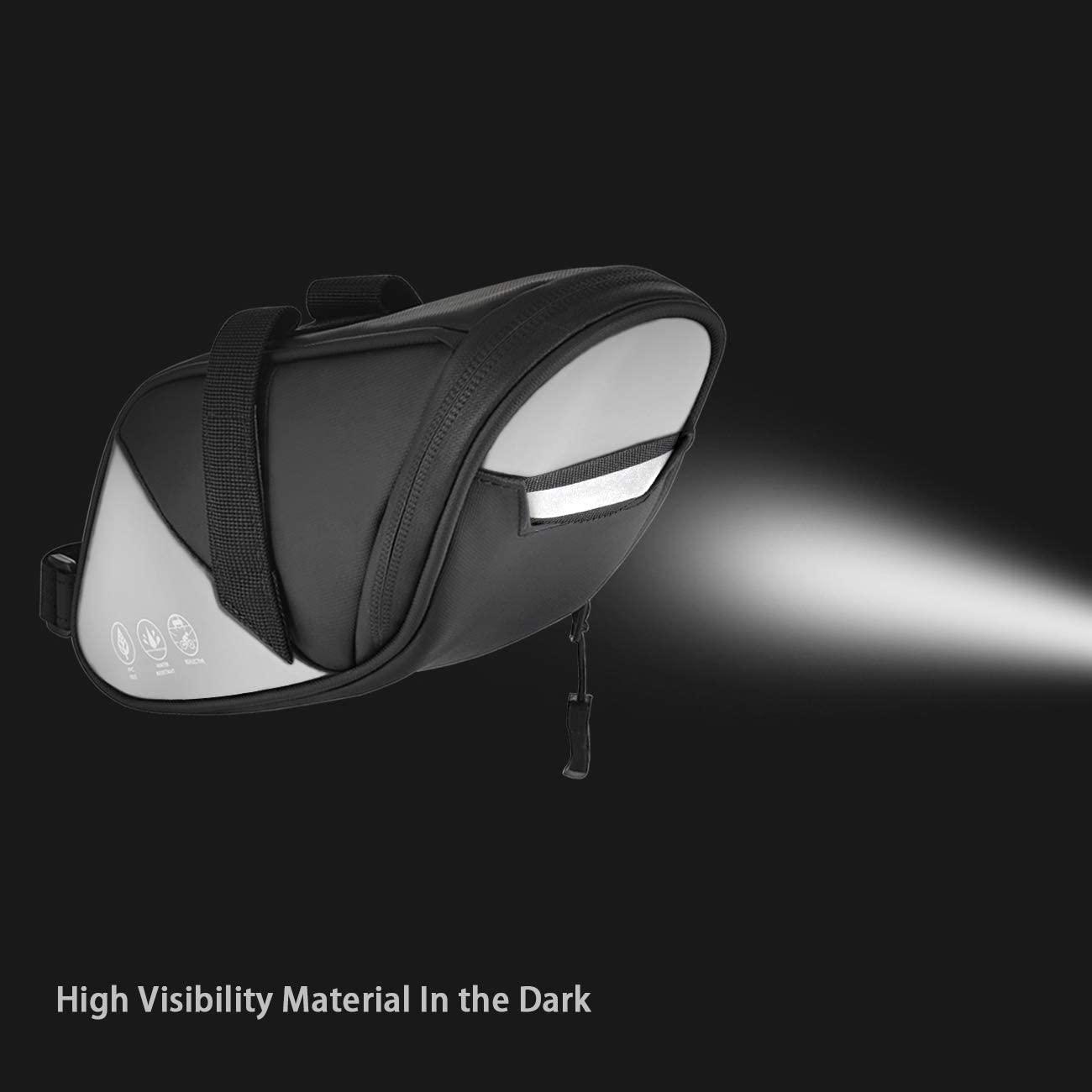 Túi yên xe đạp có phản quang, túi đuôi xe đạp chống thấm nước, túi dưới yên xe chống rách, túi xe đạp đường trường MTB để đạp xe ngoài trời