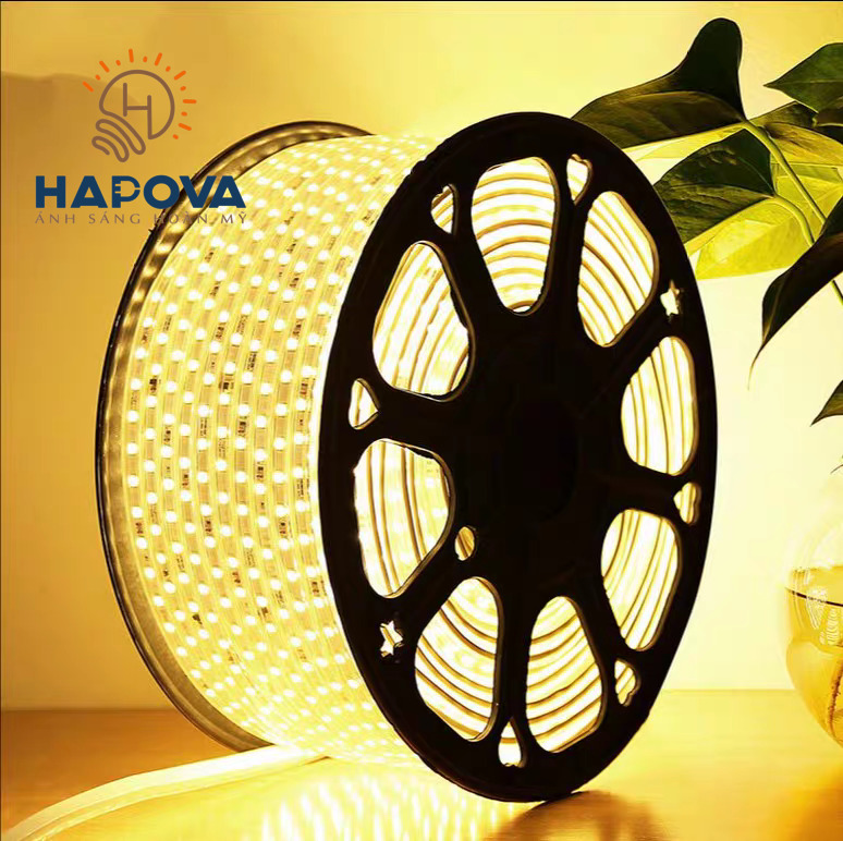 Dây đèn led trang trí dây đôi HAPOVA DIFIT 2835 đủ màu sắc