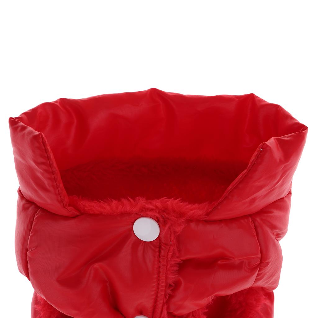 Dog Cat Vest Cotton Cute Cartoon Vest Puppy Pet Winter Clothes Apparel for Medium to Large Dogs