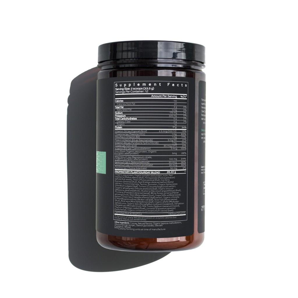 Bột Protein Thuần Chay Hush and Hush Plant Your Day Cung Cấp Dinh Dưỡng Cân Bằng Vi Sinh Đường Ruột 402g