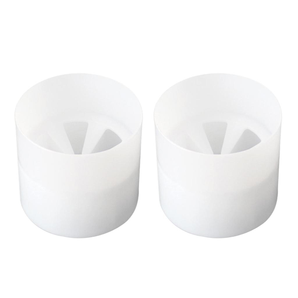 2 Pcs Practice Golf Hole Cup Plastic Putting Cup For Backard Garden Training