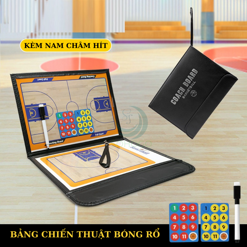Bảng Chiến Thuật Thể Thao Đa Năng – Bóng Rổ, Bóng Đá, Bóng Chuyền (kèm nam châm &amp; bút dạ) Bảng Chiến Thuật Đa Năng 3in1 – Dùng Cho Bóng Rổ, Bóng Đá, Bóng Chuyền   Bảng Ghi Chiến Thuật Thể Thao Kèm Nam Châm &amp; Bút Xóa
