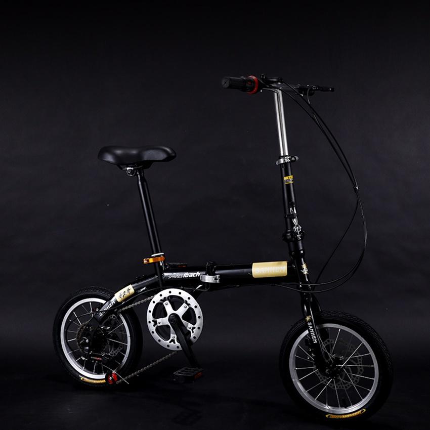 Xe đạp gấp gọn khung cacbon siêu nhẹ Sanhema 1m3-1m75 đi được, tải trọng 100 kg, xe đạp gấp cho mọi lứa tuổi