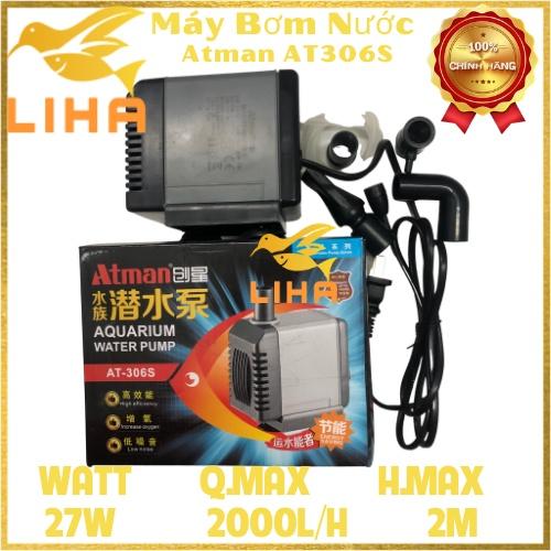 Máy Bơm Nước Bể Cá Atman AT-306S - Máy Bơm Hồ Cá Tiết Kiệm Điện