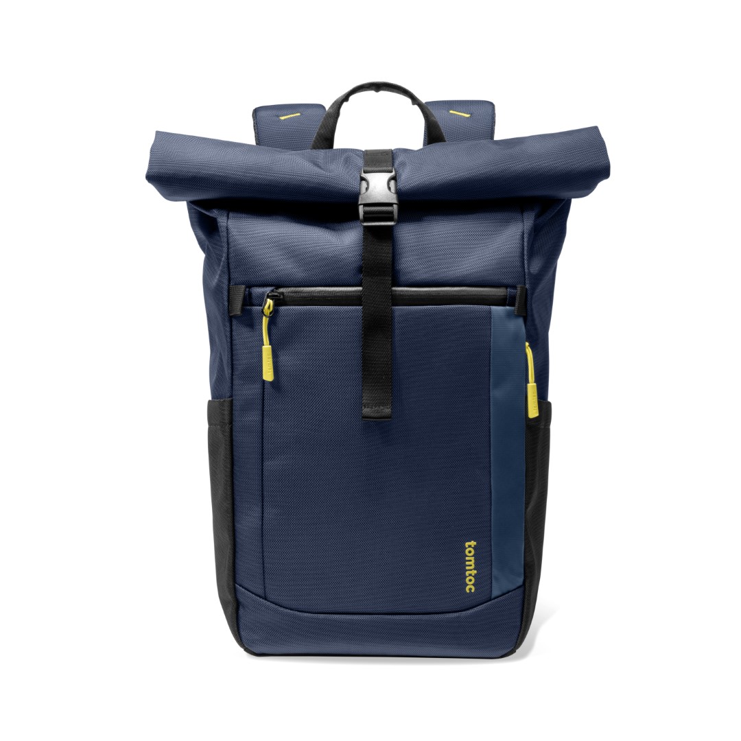 Balo Tomtoc (USA) Rolltop Laptop Backpack - Balo di chuyển, du lịch, thường ngày cho MacBook 13-16 inch và laptop 15.6 inch - Dung tích 17L-23L T61, hàng chính hãng