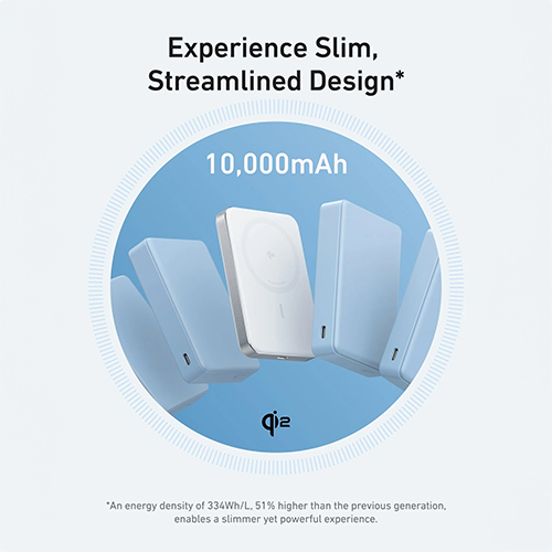 Sạc dự phòng Anker MagGo Power Bank 1C 15W 10000mAh A1664 - Hàng chính hãng