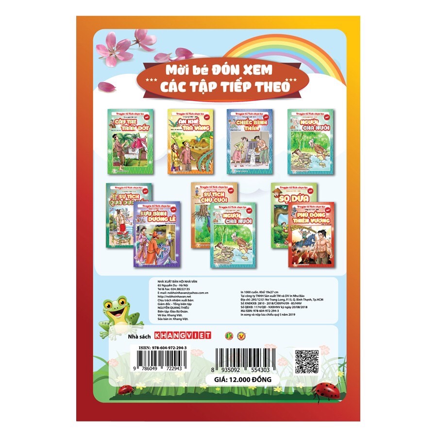 Combo 20 Tập Tranh Cổ Tích Song Ngữ Cho Bé