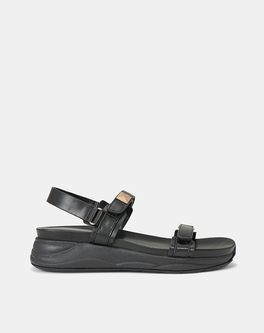 Giày Sandal Nữ 5cm Thời Trang JUNO Thể Thao Phối Khoá Trang Trí SD05103