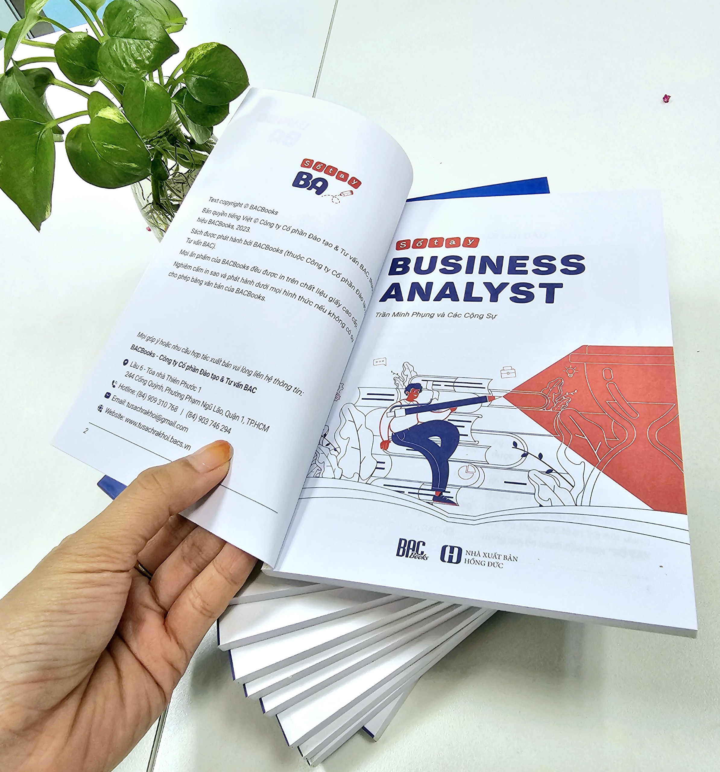 Combo 3 quyển sách không thể thiếu tại tủ sách BAC: Sổ tay Business Analyst - Sách Phát Triển Doanh Nghiệp &amp; Sách Babok V3 Phiên Bản Tiếng Việt